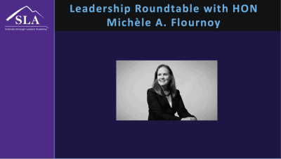 Michele A Flournoy Leadership Roundtable